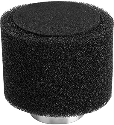 KIMISS Filtro de aire universal para moto, limpiador de filtro de 42mm, compatible con filtros de aire de motocicleta y coche, alta capacidad de flujo