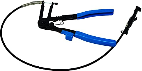 Dapetz ® Flexible Hose Clamp Pliers Cable-Type Wire Long Reach Spring Loaded Hose Clamp Removal Hand Tools for Car Fuel Oil Water Pipe