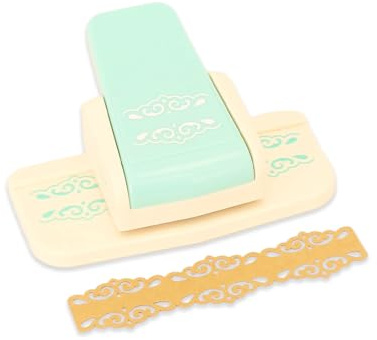 Craftelier - Lever Punch for Making Filigree Edges on Paper and Cardboard Specially for Scrapbooking and Crafts | Size Approx. 15 x 5.02 x 5.02 cm (4 x 2 x 2 in.)