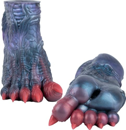 Alien Male Masturbator Feet Sex Toy for Men, Animal Sex Doll Male Stroker Masturbation 3D Textured Tight Anus, Penis Stimulation Massager Pocket Pussy for Pleasure