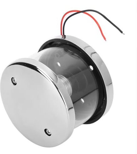 Dioche Luz para Barco, Lámpara de Señal Marina Luz de Navegación LED IP66 de Ancla Redonda para Yates Marinos, de Señal Impermeable de 3W DC12V-24V que Mejora la Seguridad y la Visibilidad