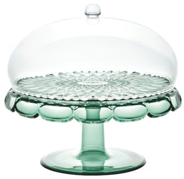 Guzzini Alzata con Campana Vanity Bio-Based D 30 Cm Verde