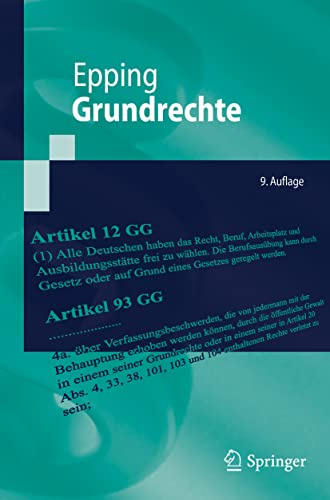 Grundrechte (Springer-Lehrbuch)