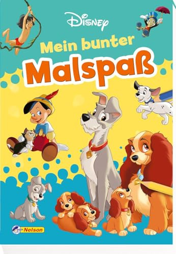 Disney Kreative Beschäftigung: Mein bunter Malspaß: Block mit über 60 Ausmalbildern