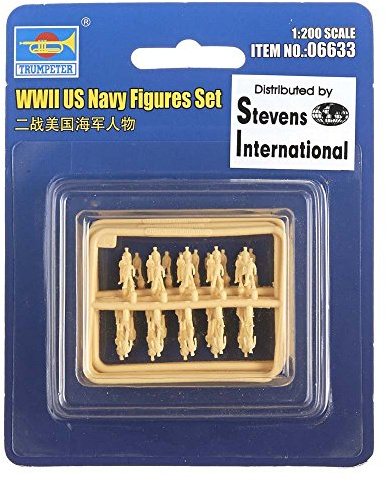 Trumpeter 06633 – Modèle Kit WWII US Navy Figures Set