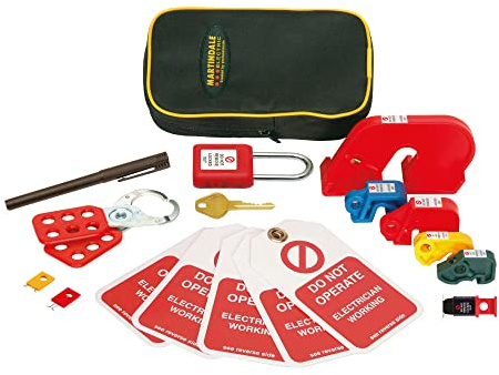 Martindale LOKKIT1 Safe Isolation Lock-Out kit, Yellow