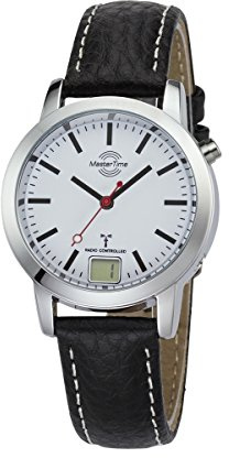 Master Time Funk Quarz Damen Uhr Analog-Digital mit Leder Armband MTLA-10593-21L