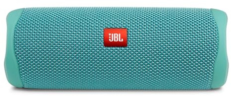 JBL FLIP 5 Waterproof Portable Bluetooth Speaker - Teal, Black, 2.3