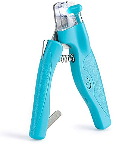 Haustier Nagelknipser mit LED-Licht, hunde krallenschere Krallenschneider, Nagelfeile Krallenpflege für Mittlere & Kleine Hunde und Katzen, Professionelle Nagelschneider Scharfe Klinge Sicheres