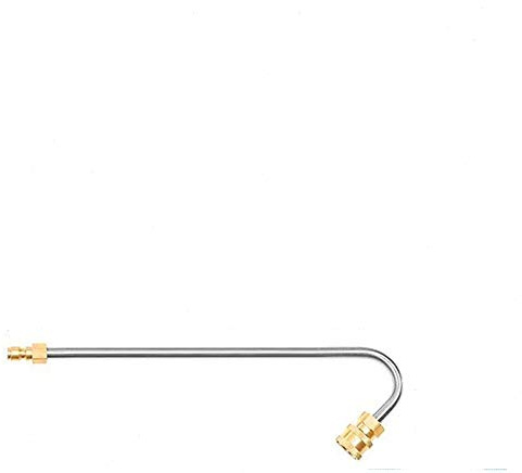 tooloflife - Accessorio per lavabo, per grondaia, 17/35 cm, ad alta pressione, per attacco rapido da 1/4, 3 tipi di asta curva