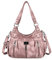 Angelkiss Hobo Sacs à main et à bandoulière pour femme, 1 rose, X-Large