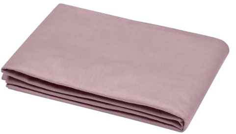 Lovely Casa - Bettlaken – Größe 240 x 300 cm – 100% Baumwolle Zertifiziert nach Öko-Tex – Farbe Altrosa – Modell Eden – Bettwäsche für Haus – weich und bequem für kuschelige Nestchen