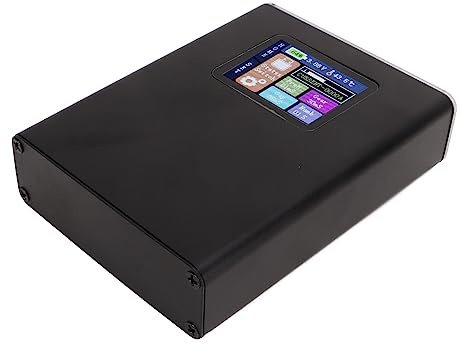 VBESTLIFE Punktschweißgerät mit 1,8-Zoll-LCD-Farbdisplay, Einstellbar, Tragbares Professionelles Mini-Punktschweißgerät für Akku