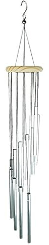3 Type extérieur métal carillons éoliens Tubes Cloche cuivre Antique Carillon éolien tenture Murale décor à la Maison Vent en Bois (Color : D)