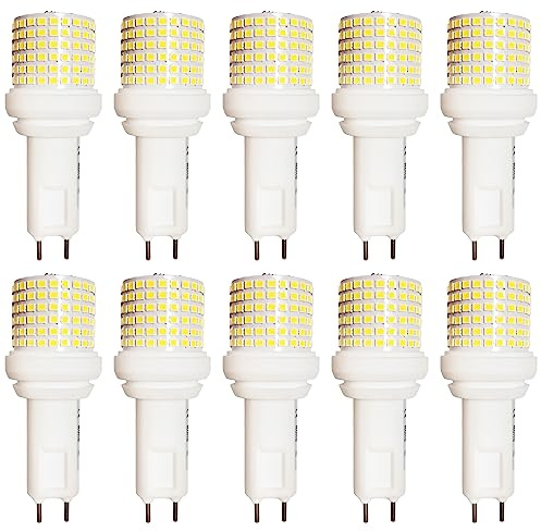 TPMAFF G12 LED Bulb 12 Watt 1920 Lumens G12 Light Source G12 Bi-Pin Base LED Corn Light Bulb (120 Watt Halogen Equivalent) AC 100V-277V, Not-Dimmable (Pack of 10)