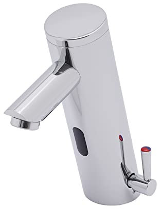 Infrarot Wasserhahn, Bad Infrarot Sensor Wasserhahn Badarmatur Berührungslose Waschtischarmatur für Küchen, Bäder, Hotels, Gästehäuser