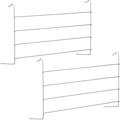 Flatro Heizkörper-Wäscheständer, 4 Ebenen, Platzsparend, Rostbeständig, Trockner für Bekleidung, Handtücher, Geschirr