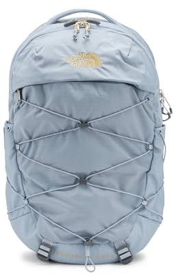 The North Face Damen Borealis Luxe 27L Rucksack, Frost Grey/Gold Metalli