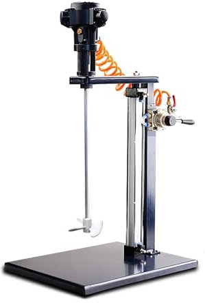 Agitatore automatico per vernice, miscelatore pneumatico con lama in acciaio inox per miscelazione efficiente di mangimi, gesso, vernice, cemento, malta