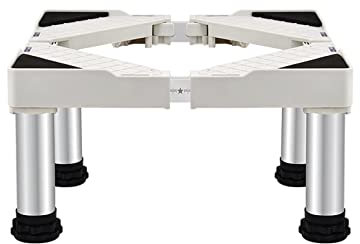 Base Per Lavatrice, Base Mobile Regolabile Per Frigorifero E Congelatore Indipendente, 8 Gambe, 4 Ruote, Carrello Per Cantinetta Vino A Doppia Porta, Altezza 25 Cm/9,8 Pollici, Ruote Per Elettrodomes