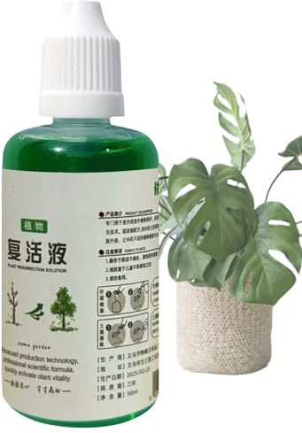 Ratpzou Stimolatore Radicale per Piante - Fertilizzante Per Piante Da Appartamento | 50ml Nutriente Naturale Per Crescita Rapida Sicuro Per Terriccio Compost Fiori Giardino E Talee Di