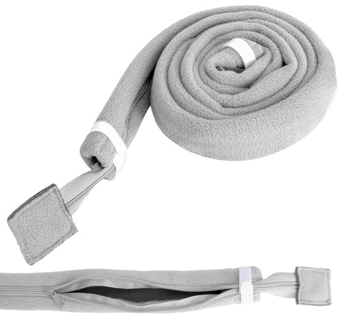 lrgnixs Cpap Schlauchabdeckung, Cpap Schlauchhülle 1.8m Lang | Maskenschlauchschutz Weicher Vliesschlauch Isolator mit Reißverschluss, Verhindert Kondenswasserbildung, Leise, Kein Geräusch