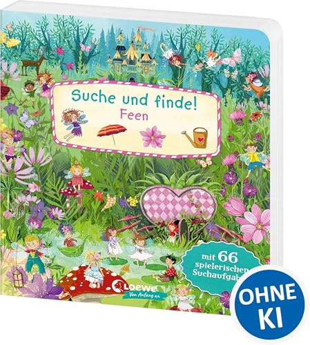 Suche und Finde! - Feen: Mit 66 spielerischen Suchaufgaben - Wimmelbuch ab 2 Jahren