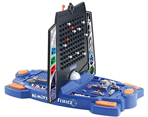 Lexibook, Nimitz Force Seeschlacht-Spiel, GT2500 | Licht- und Soundeffekte, 3 Joker, batteriebetrieben, blau/schwarz