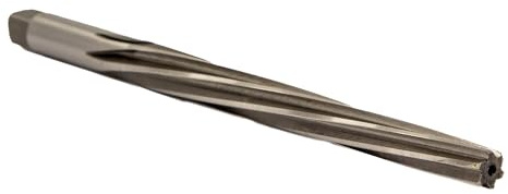 Drill America DWRRTPS2/0 #2/0 High Speed Steel Spiral Flute Taper Pin Reamer, DWR Series