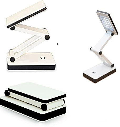 Portátil LED Escritorio lámpara luz Brillante Noche de Lectura batería de Viaje USB portátil