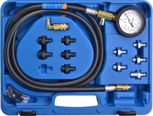 SW-Stahl 26166L Öldrucktester, 0-10 Bar, Motor-Öldruckprüfset | Öltestgerät zur technischen Diagnose & Überwachung des Motoröldrucks in Fahrzeugen, Messbereich bis 10 Bar