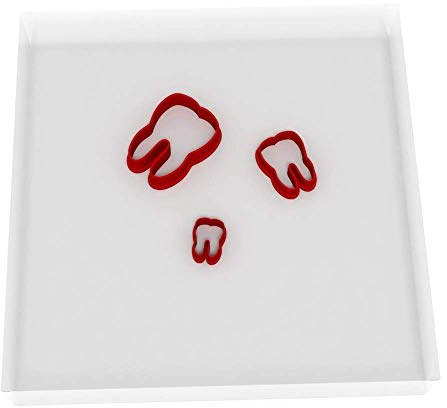 Mini/Tiny Tooth Set of 3 Value Fondant Cutter 1.5CM + 2CM + 3CM