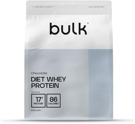 Bulk Diet Whey Protei, with Green Tea & Glucomannan, Chocolate, 20 Servings