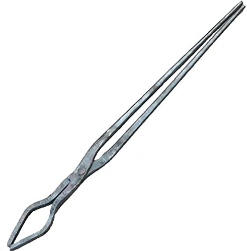 Tenazas de herrero,Tenaza de forja Ponga de herrero Honghmith's Tong Round Blacksmith Tonks Anvil Vise Forge 4pcs 75/80/1.1 Tong de herrero de 5 cm for ingeniero herrero Forge, A1.15m