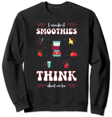 Bols de recettes de smoothie pour perdre du poids - Blender de fruits verts Sweatshirt