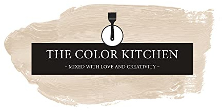 Livingwalls A.S. Création THE COLOR KITCHEN - Wandfarbe mit sehr hoher Deckkraft Creme Innenfarbe Matt - DD125698 2,5l - Intensive Farbkraft