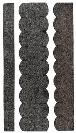 SET Dachschindeln Biberschwanz (65 mm + 415 mm lang) grau 1 Set 0,32 m² Manufaktur Martinshof Schindelstreifen, Dachdeckung hergestellt in der Werkstatt für behinderte Menschen