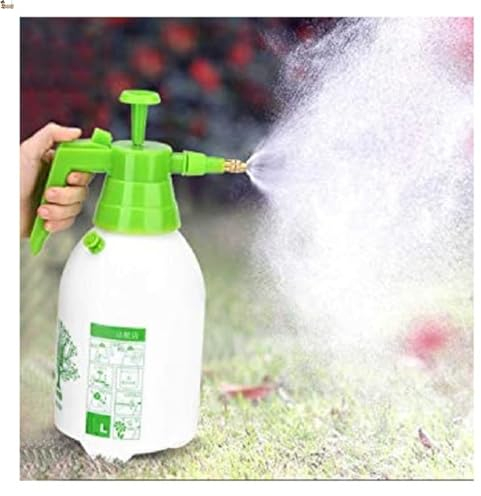 BricoLoco.com Pulverizador a presión previa 2 litros. Pack 3 uds. Fumigadora pulverizadora Manual. Spray a presión para Todo Tipo de líquidos. Fumigar, regar, jardín, terraza. Botella translúcida (3)