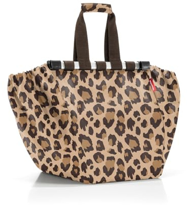 reisenthel easyshoppingbag leo macchiato – Vielseitiger Shopper – Im praktischen Design zum Zusammenrollen