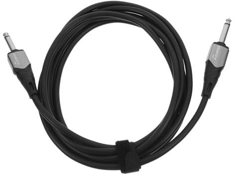 iplusmile 3m Câble Audio Guitare Mâle-mâle Câble Guitare Basse Fiche Droite Audio pour Électrique Acoustique Et Basse