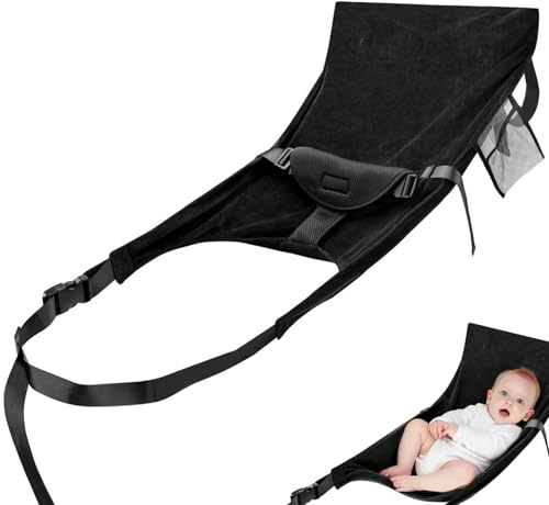 UGBO Baby Flugzeugbett Sitzverlängerung Flugzeug Kinder Kinderbett Fußstütze Flugzeug Mit Verstellbarem Riemen Geliefert für Kurzstrecken-Flugreisen Kleinkind Schlafen