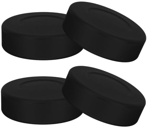 Hockeypuck – 7,2 cm ishockeypuckar, allmänt använt | Hälsoförstärkare | PVC bärbar sportpuck för kraftfulla exakta pass utövar klassisk träning professionell fritid användning