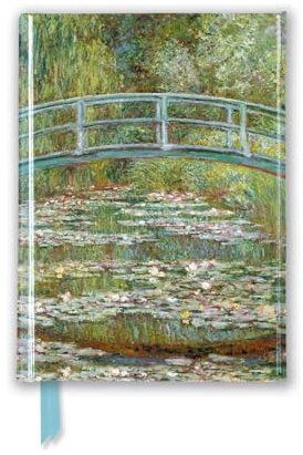 Claude Monet: Bridge Over a Pond of Water-Lilies (Foiled Pocket Journal) (Flame Tree Pocket Books)