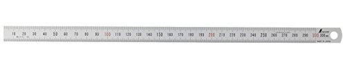 Shinwa Präzisionslineal, 300 mm, Robust, Edelstahl