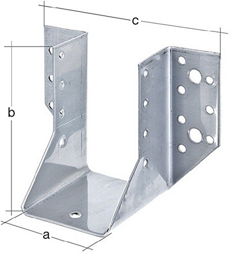Alberts Staffa per Travi, Acciaio, 160 x 200 mm