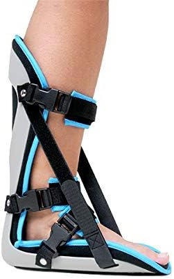 Medically approved - Plantar Fasciitis/Achilles Tendonitis Resting Splint with FREE Wedge for Optimal Foot Positioning (Class 1 medical device - Supplied to the NHS) SMALL, Up to UK Shoe: 5