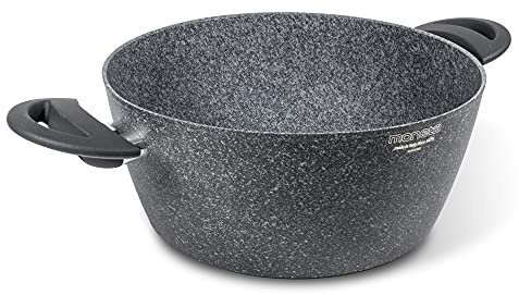 Moneta Sinfonia Casseruola 2 manici 20 cm anche per induzione, rinforzata con particelle minerali. Made in Italy