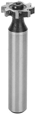 T-Nutfräser mit geradem Schaft, metrisch, halbrund, HSS, stark zum Fräsen von Stahl, Aluminium, Kupfer und Eisen.