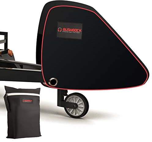 BUSHBOCK® Premium Deichselhaube aus Oxford 600D Material mit PU Beschichtung und Reflektoren. Universal Deichselabdeckung - auch für Wohnwagen/Anhänger mit Antischlingerkupplung & Kastenschloss