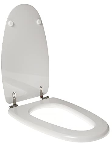 Copriwater dedicato per IDEAL STANDARD XL legno POLIESTERE pregiato cerniera inox